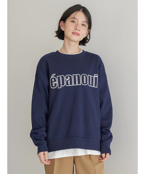 AMERICAN HOLIC（アメリカンホリック）の「発泡ロゴポンチプルオーバー（Tシャツ/カットソー・レディース・ネイビー/グレー系その他/オフホワイト・M/L）」の22枚目の写真