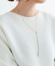 le.coeur blanc | パールミックススライドチェーンロングネックレス(ネックレス)