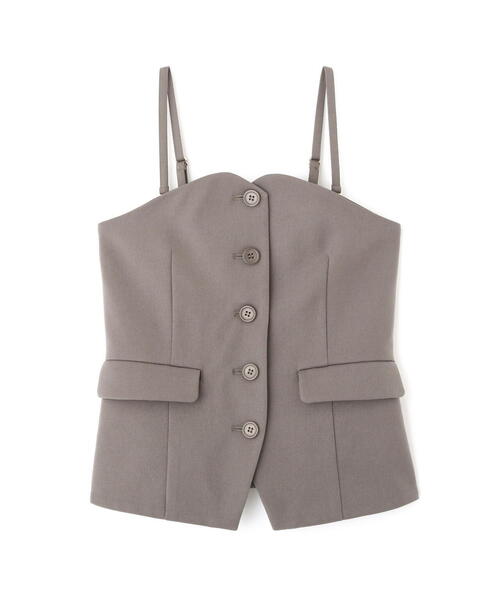 PROPORTION BODY DRESSING(プロポーションボディドレッシング)の「2WAYベスト / 1214150207(ベスト・レディース・ダークグレー/ベージュ・MEDIUM/SMALL)」の15枚目の写真