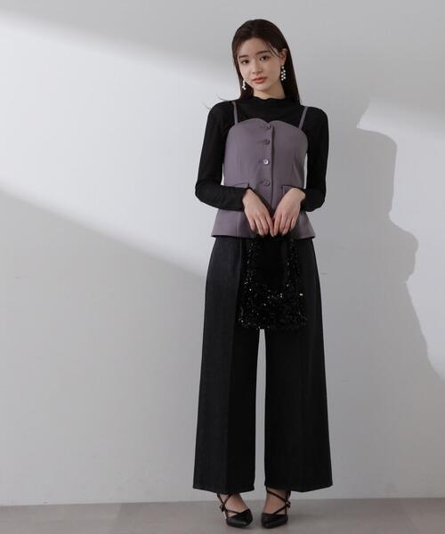 PROPORTION BODY DRESSING(プロポーションボディドレッシング)の「2WAYベスト / 1214150207(ベスト・レディース・ダークグレー/ベージュ・MEDIUM/SMALL)」の21枚目の写真