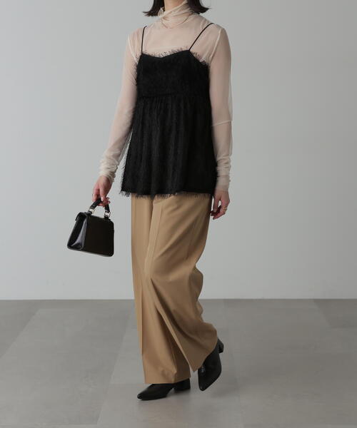 FREE'S MART（フリーズマート）の「◆前後2WAYシャギービスチェ（シャツ/ブラウス・レディース・ホワイト/ブルー/ブラック・FREE）」の8枚目の写真