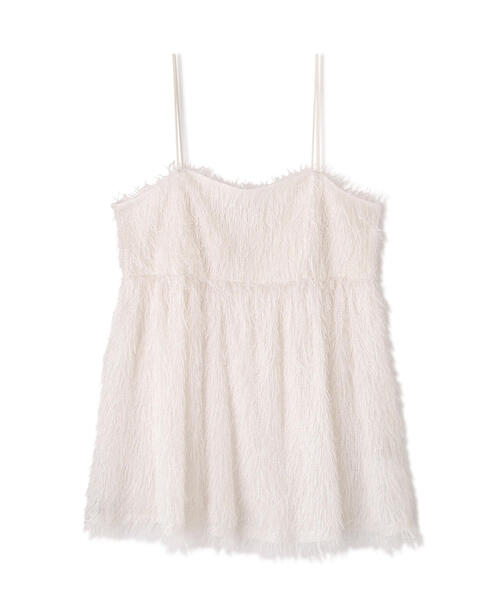 FREE'S MART（フリーズマート）の「◆前後2WAYシャギービスチェ（シャツ/ブラウス・レディース・ホワイト/ブルー/ブラック・FREE）」の11枚目の写真