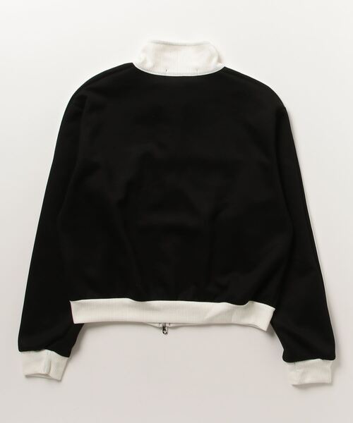 .KOM(ドットコム)の「『.KOM/ドットケーオーエム』リボンスポーツジャージ【Y】【CN】(ジャージ・レディース・ブラック・FREE/M)」の6枚目の写真