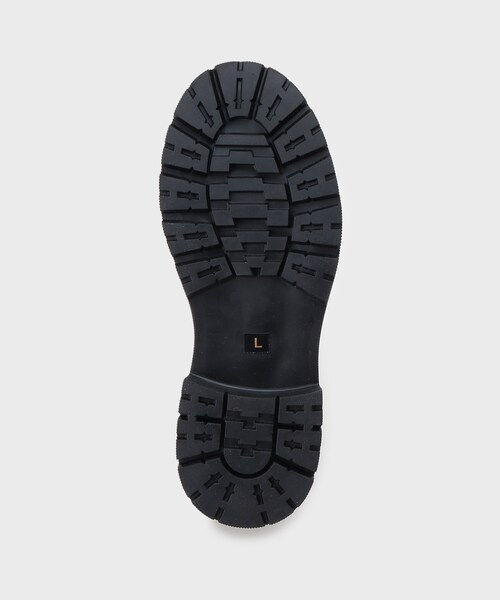 OPAQUE.CLIP（オペークドットクリップ）の「◆≪ヒルナンデス！で紹介≫ ボリュームソールエナメルローファー【低反発クッション/4cmヒール】（パンプス・レディース・ブラック/ライトベージュ・02/03）」の5枚目の写真