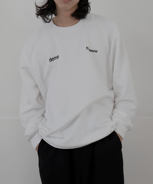 LIAN（リアン）の「バストプリントスウェット（スウェット・レディース・オフホワイト/ブラック/ホワイト系/チャコールグレー/ブルー・MEDIUM/X-LARGE/LARGE）」の15枚目の写真