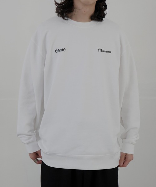 LIAN（リアン）の「バストプリントスウェット（スウェット・レディース・オフホワイト/ブラック/ホワイト系/チャコールグレー/ブルー・MEDIUM/X-LARGE/LARGE）」の19枚目の写真