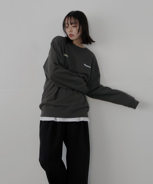 other - モンス MONSE プリントスウェット トレーナー パッチ S ブラック黒 楽天市場】HONDA×MONSTER WORLD トレーナー A ブラック 刺繍
