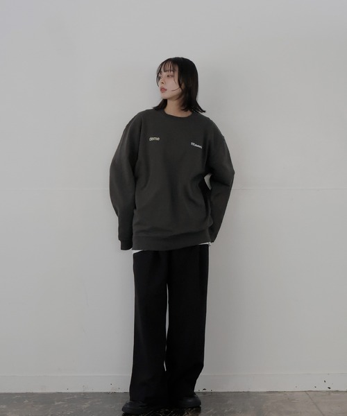 other - モンス MONSE プリントスウェット トレーナー パッチ S ブラック黒 楽天市場】HONDA×MONSTER WORLD トレーナー A ブラック 刺繍