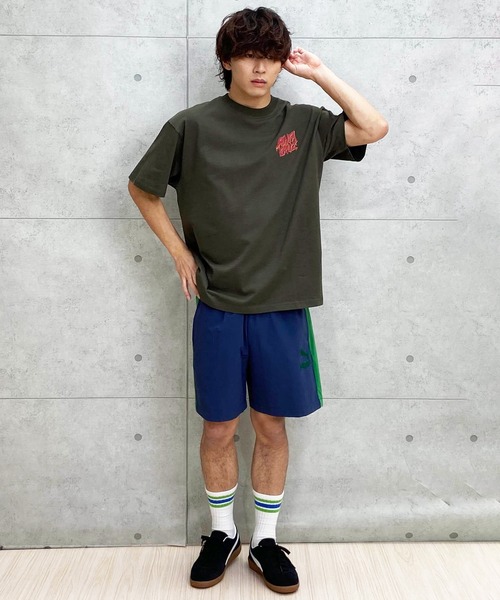 SANTA CRUZ(サンタクルーズ)の「【ムラサキスポーツ限定】SANTACRUZ/サンタクルーズ 半袖Tシャツ バックプリント 502241410(Tシャツ/カットソー・メンズ・ホワイト/スミクロ/アーミー・M/XL/L)」の10枚目の写真