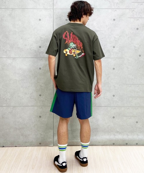 SANTA CRUZ(サンタクルーズ)の「【ムラサキスポーツ限定】SANTACRUZ/サンタクルーズ 半袖Tシャツ バックプリント 502241410(Tシャツ/カットソー・メンズ・ホワイト/スミクロ/アーミー・M/XL/L)」の12枚目の写真