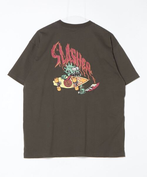 SANTA CRUZ(サンタクルーズ)の「【ムラサキスポーツ限定】SANTACRUZ/サンタクルーズ 半袖Tシャツ バックプリント 502241410(Tシャツ/カットソー・メンズ・ホワイト/スミクロ/アーミー・M/XL/L)」の18枚目の写真