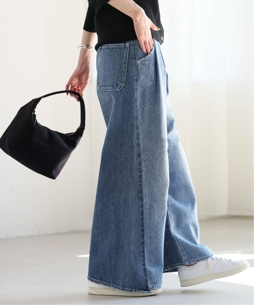 ジャーナルスタンダード　2タックワイドデニムパンツ　38 ジャーナルスタンダード 2タックワイドデニムパンツ 38