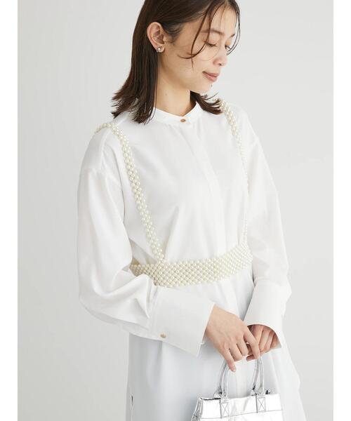 Green Parks(グリーンパークス)の「・HALF TIME パールビスチェ(その他ヘアアクセサリー・レディース・ホワイト・FREE)」の10枚目の写真