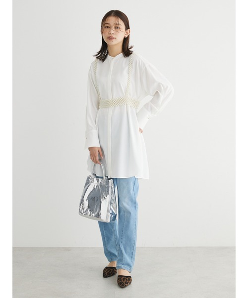 Green Parks(グリーンパークス)の「・HALF TIME パールビスチェ(その他ヘアアクセサリー・レディース・ホワイト・FREE)」の3枚目の写真