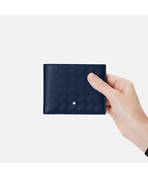MONTBLANC（モンブラン）の「エクストリーム 3.0 ウォレット 6CC インクブルー（財布・メンズ・ネイビー・ONE SIZE）」の6枚目の写真