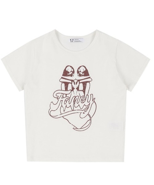 tシャツ A'GEM/9 × .kom 「 FANCY CLUB/ファンシークラブ」 ROVE GYPSY TEE/ジプシー Tシャツ レディース A'GEM/9 × .kom 『 FANCY CLUB/ファンシークラブ』 ROVE GYPSY