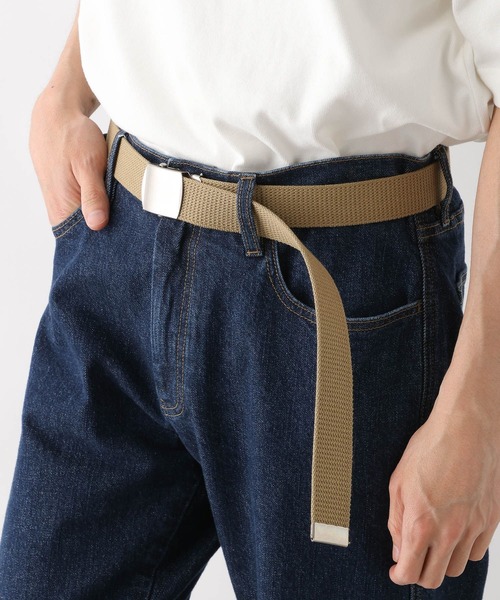 GLOBAL WORK(グローバルワーク)の「GIガチャベルト/111440(ベルト・メンズ・ネイビー/ベージュ/グリーン/ブラック・FREE)」の1枚目の写真