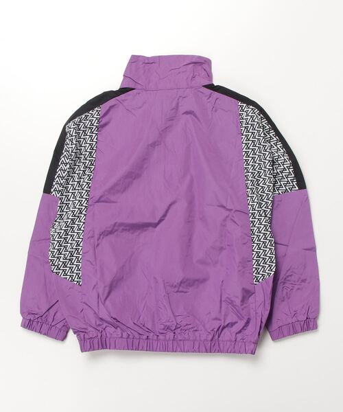 OAKLEY(オークリー)の「オークリー ENHANCE STRT PULLOVER YTR 7.0(ナイロンジャケット・キッズ・トップグレー/ブラック/パープル・120cm/130cm/140cm/150cm/160cm)」の4枚目の写真