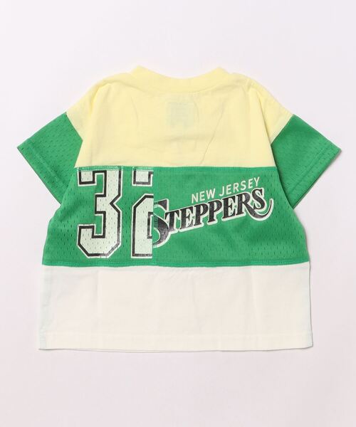 Ocean&Ground（オーシャン&グラウンド）の「ゲームシャツリメイクTシャツ（80～140cm）（Tシャツ/カットソー・キッズ・レッド/キナリ/グリーン/ブルー・100/140/130/120/110/95/90/80）」の5枚目の写真