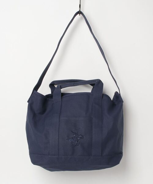 BEVERLY HILLS POLO CLUB(ビバリーヒルズポロクラブ)の「【BEVERLY HILLS POLO CLUB】A4収納可能 2WAYトートバッグ ショルダーバッグ BHC008(トートバッグ・レディース・ブラック/アイボリー/オリーブ/グレー/ネイビー/ベージュ/ブラック系その他2・FREE)」の7枚目の写真