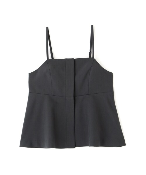 FREE'S MART（フリーズマート）の「◆[セットアップ対応]ペプラムキャミソールビスチェ（シャツ/ブラウス・レディース・ブラック/ベージュ・FREE）」の3枚目の写真