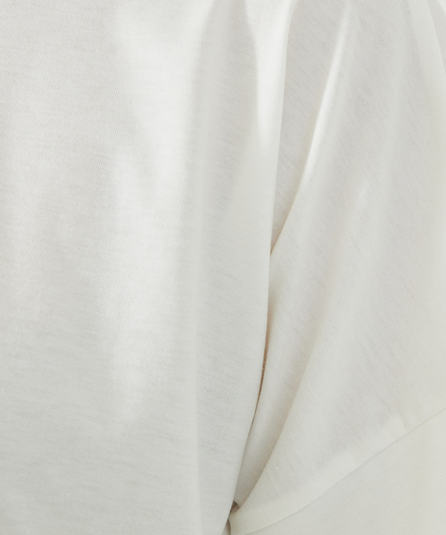 abahouse mavie（アバハウスマヴィ）の「ワイドロゴT/半袖/夏服/Tシャツ（Tシャツ/カットソー・レディース・ホワイト/ホワイト系その他/サックスブルー/グレー系その他/チャコールグレー/ホワイト系その他2/グレー系その他2・フリー）」の22枚目の写真