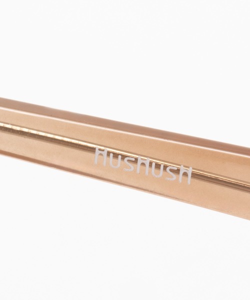 HusHusH（ハッシュアッシュ）の「HusHusH ハッシュアッシュ ボストン型 サングラス（サングラス・レディース・ブラック/ブラウン/ベージュ・フリー）」の7枚目の写真