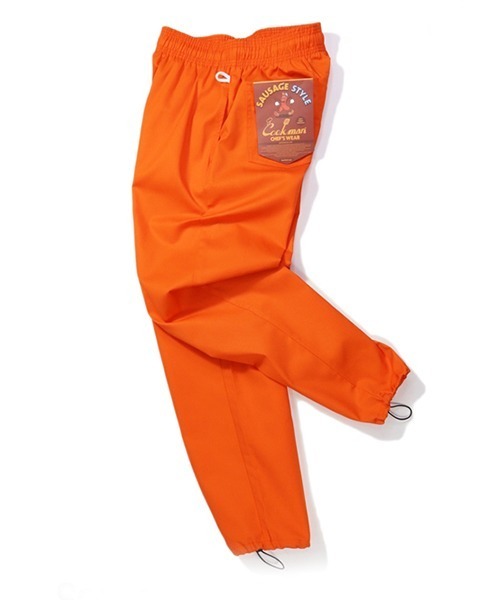 COOKMAN(クックマン)の「Cookman クックマン シェフパンツ イージーパンツ ワイドパンツ Sausage Style Over Cooked Chorizo(その他パンツ・メンズ・オレンジ・LARGE/X-LARGE/XX-LARGE)」の4枚目の写真