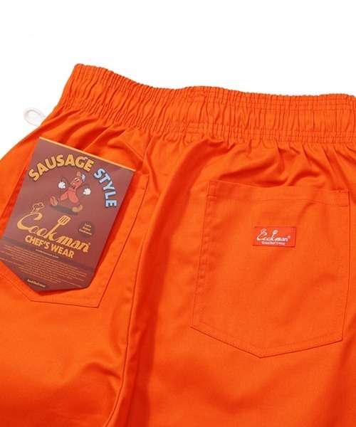 COOKMAN(クックマン)の「Cookman クックマン シェフパンツ イージーパンツ ワイドパンツ Sausage Style Over Cooked Chorizo(その他パンツ・メンズ・オレンジ・LARGE/X-LARGE/XX-LARGE)」の9枚目の写真