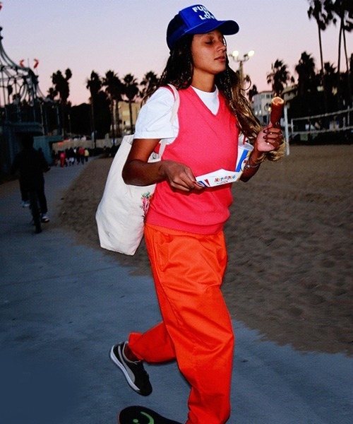 COOKMAN(クックマン)の「Cookman クックマン シェフパンツ イージーパンツ ワイドパンツ Sausage Style Over Cooked Chorizo(その他パンツ・メンズ・オレンジ・LARGE/X-LARGE/XX-LARGE)」の14枚目の写真