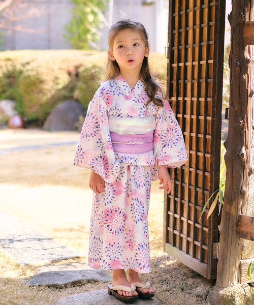 セール】【アプレのはんなり浴衣】着くずれしにくいワンピースタイプ