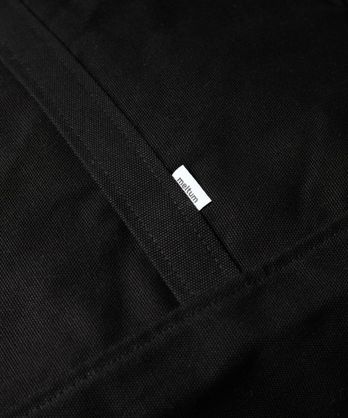 meltum(メルタム)の「2WAY CANVAS TOTE(トートバッグ・メンズ・ブラック/ナチュラル・FREE)」の21枚目の写真