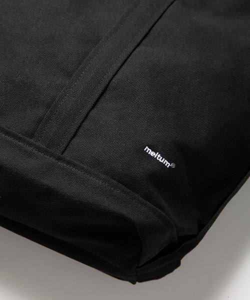 meltum(メルタム)の「2WAY CANVAS TOTE(トートバッグ・メンズ・ブラック/ナチュラル・FREE)」の22枚目の写真