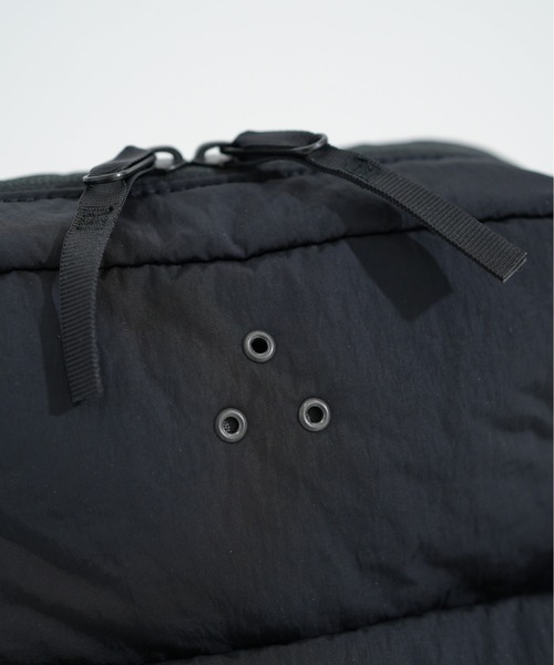 PORTER CLASSIC（ポータークラシック）の「【Porter Classic / ポータークラシック】 SHEEN NYLON NEWTON MINI SHOULDER BAG（ショルダーバッグ・メンズ・ブラック・FREE）」の5枚目の写真
