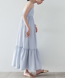 ◆ヴィンテージ柄キャミワンピース