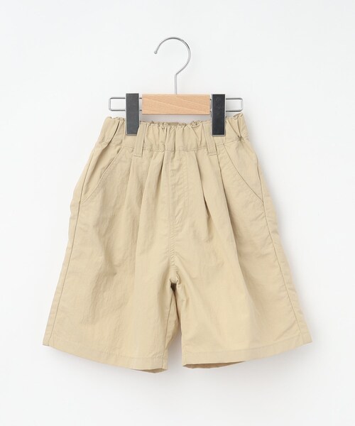 SHOO・LA・RUE（シューラルー）の「◆【110-140cm/水陸両用/男女兼用】ナイロンハーフパンツ（その他パンツ・キッズ・ベージュ/ブラック/グリーン系/サックスブルー・12/14/13/11）」の3枚目の写真