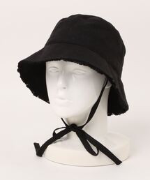 mimis（ミイーミイーズ）の「リボン付きフリンジハット（ハット）」