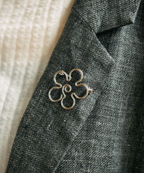fig London（フィグロンドン）の「○flower brooch（ブローチ