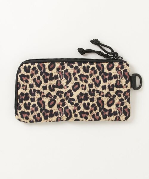 THRASHER（スラッシャー）の「【THRASHER/スラッシャー】ダブルファスナーL字型ロングウォレット（財布・メンズ・ブラック/レオパード・FREE）」の5枚目の写真