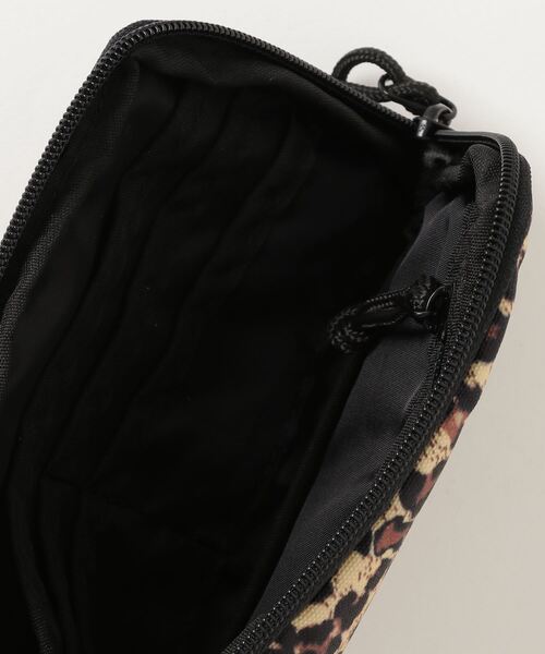 THRASHER（スラッシャー）の「【THRASHER/スラッシャー】ダブルファスナーL字型ロングウォレット（財布・メンズ・ブラック/レオパード・FREE）」の3枚目の写真