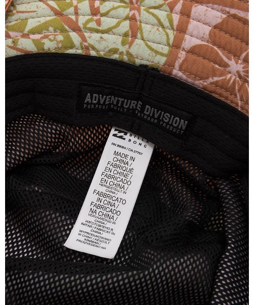 BILLABONG（ビラボン）の「BILLABONG レディース ADIV SURF SUN HAT ハット 【2024年夏モデル】/ビラボンナイロンハット（ハット・レディース・マルチ・FREE）」の10枚目の写真