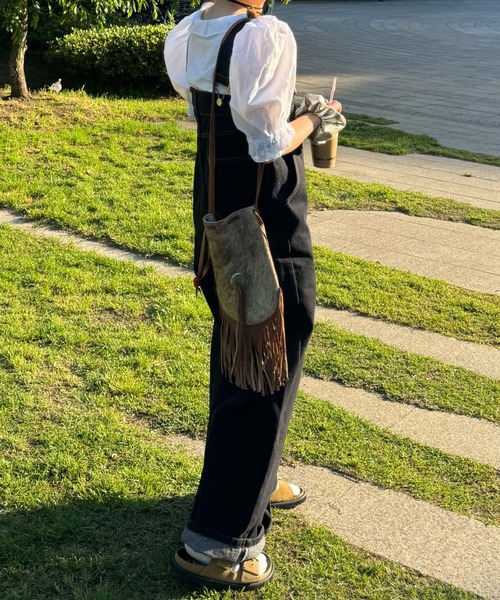 archives（アルシーヴ）の「＜ＬＩＭＩＴＥＤ＞Ｓｕｓｐｅｎｄｅｒ　Ｄｅｎｉｍ（サロペット/オーバーオール・レディース・オフホワイト/ネイビー/ブラック・MEDIUM）」の19枚目の写真