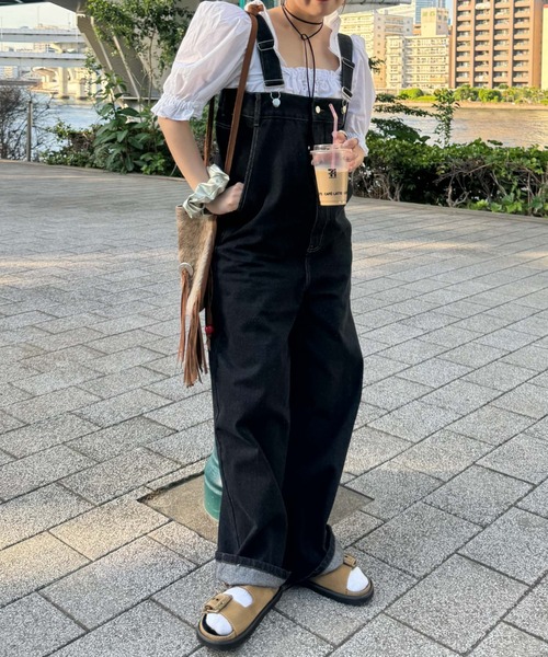 archives（アルシーヴ）の「＜ＬＩＭＩＴＥＤ＞Ｓｕｓｐｅｎｄｅｒ　Ｄｅｎｉｍ（サロペット/オーバーオール・レディース・オフホワイト/ネイビー/ブラック・MEDIUM）」の20枚目の写真