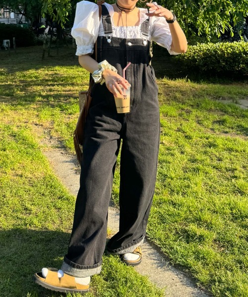 archives（アルシーヴ）の「＜ＬＩＭＩＴＥＤ＞Ｓｕｓｐｅｎｄｅｒ　Ｄｅｎｉｍ（サロペット/オーバーオール・レディース・オフホワイト/ネイビー/ブラック・MEDIUM）」の21枚目の写真