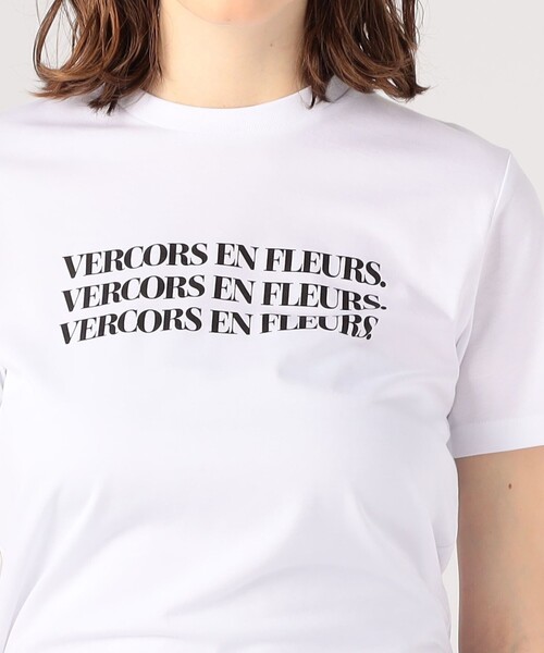 Les petits basics（ルベーシック）の「Les Petits Basics VERCORS EN FLEEURS. Tシャツ（Tシャツ/カットソー・レディース・ホワイト系その他・XS）」の6枚目の写真