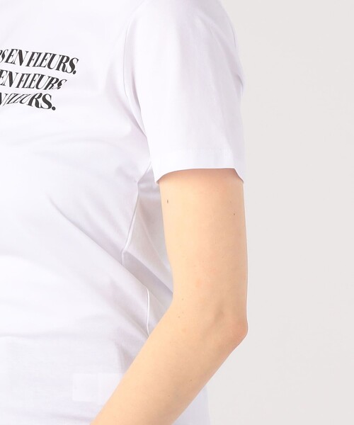 Les petits basics（ルベーシック）の「Les Petits Basics VERCORS EN FLEEURS. Tシャツ（Tシャツ/カットソー・レディース・ホワイト系その他・XS）」の8枚目の写真