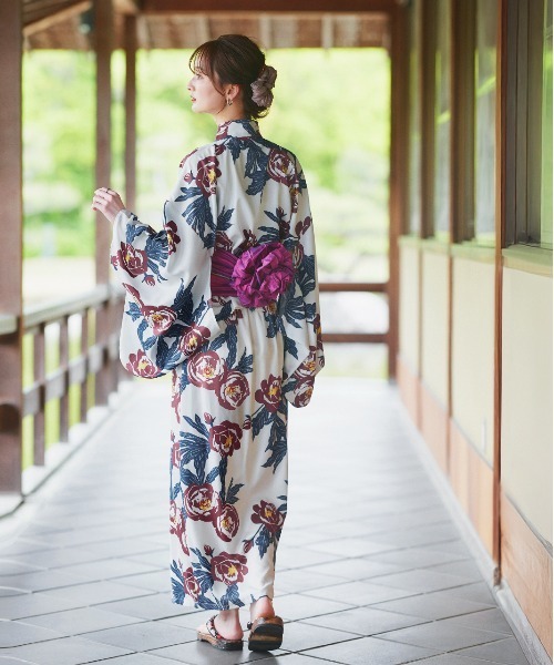 ad thie 2way 浴衣 3点セット アソート柄 セパレート浴衣3点セット ad thie 浴衣 アソート柄 セパレート浴衣3点セット ワンピース