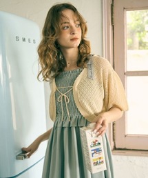 F i.n.t | 透かし編みニットボレロ(カーディガン/ボレロ)