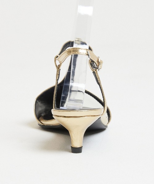 Futier land（フューティアランド）の「アシンメトリーTストラップサンダル（サンダル・レディース・ブラック/ゴールド/シルバー・36/37/40/38/39）」の14枚目の写真