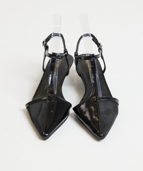 Futier land（フューティアランド）の「アシンメトリーTストラップサンダル（サンダル・レディース・ブラック/ゴールド/シルバー・36/37/40/38/39）」の17枚目の写真